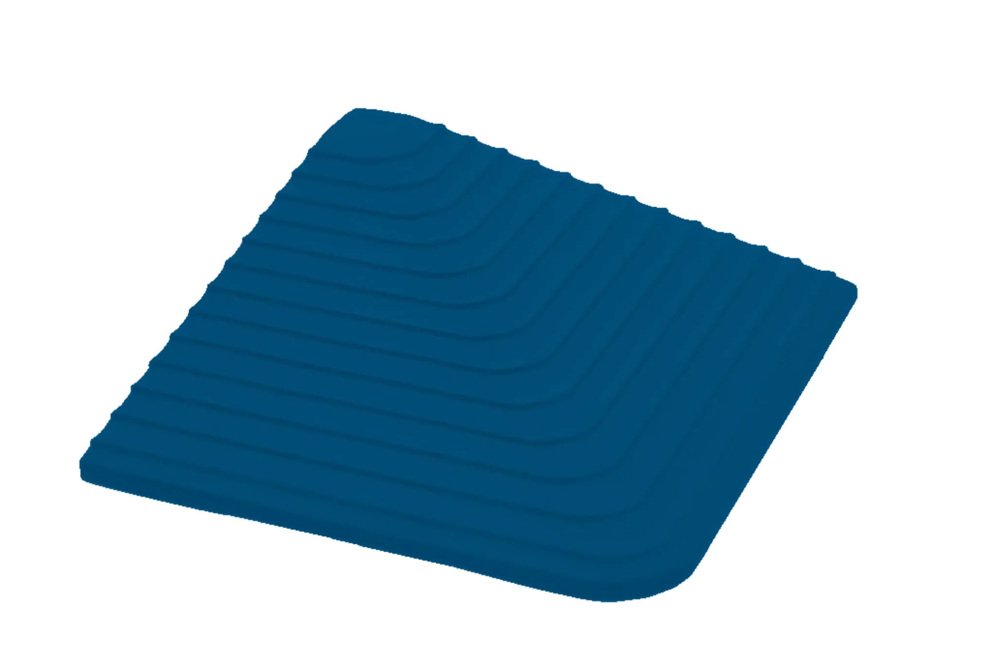 Ecke für EVOFLOOR verkehrsblau