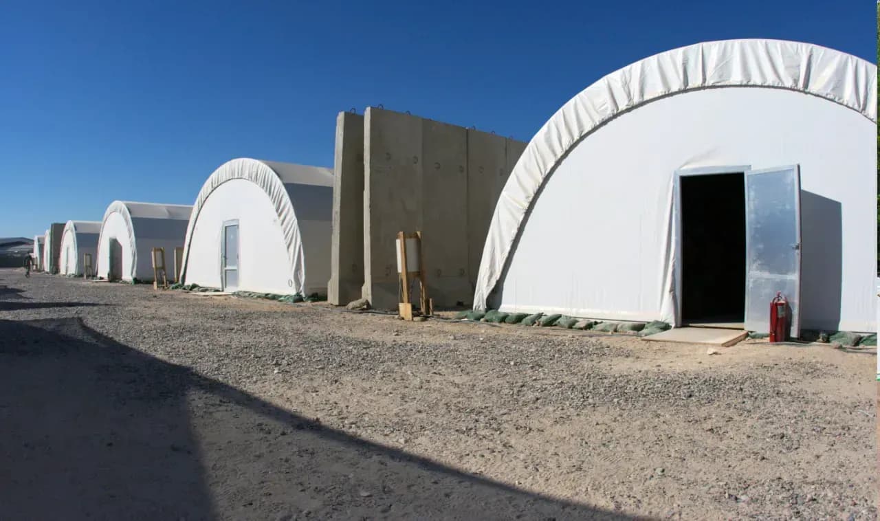 Erstklassige Bodensystem für Militärzelte - Sofort verfügbar