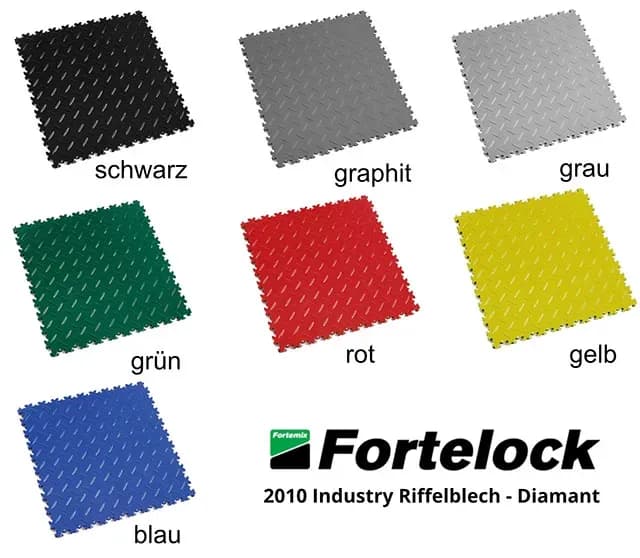 Schnell verlegbarer Bodenbelag für Werkstätten