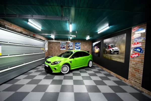 Rutschfester PVC-Boden für Garage